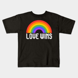 LOVE WINS Exclusive Kids T-Shirt